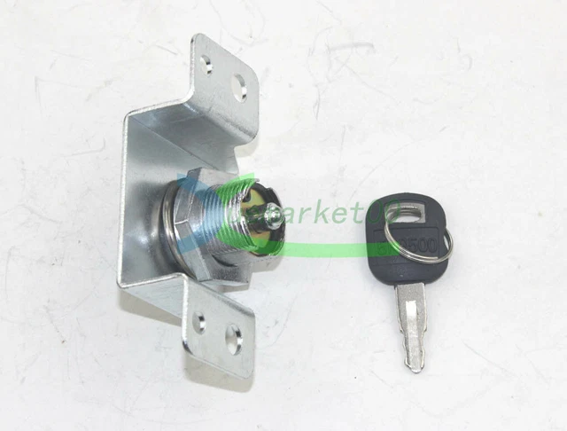 Toolbox Lock Cylinder With Key Fit For Caterpillar CAT E320D Excavator