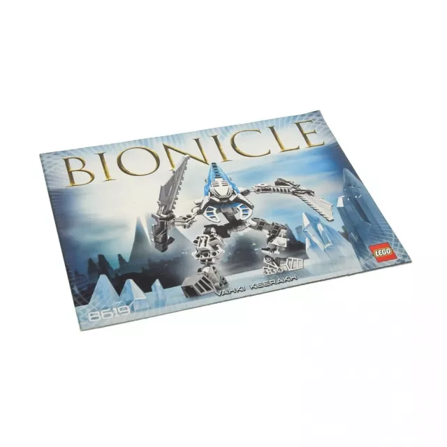 1x LEGO Bionicle Instruction de Montage A5 Pour Set Vahki Keerakh 8619
