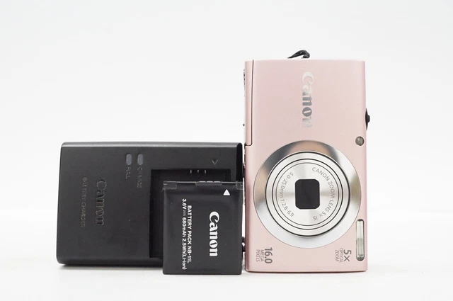 Canon PowerShot A2400 IS Pink 16.0MP Digital Camera English