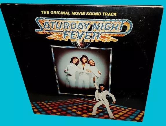 Bee Gees Saturday Night Fever 2 Lp Set Near Mint Original Press 14