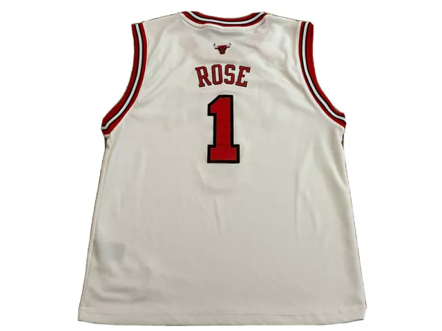 Derrick Rose #1 Chicago Bulls NBA Basketball Jersey Adidas Youth
