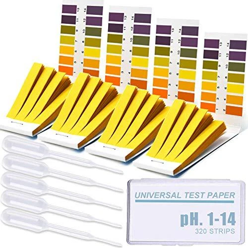 Litmus pH Test Strips 320 Strips Professional