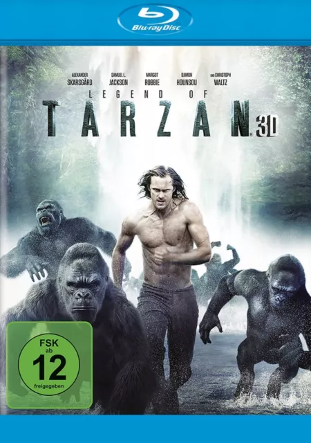 Legend of Tarzan 3D - Blu-ray 3D + 2D # 2-BLU-RAY-NEU