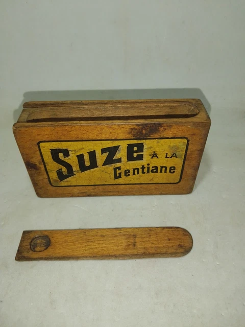 Ancienne Boîte En Métal Publicitaire Suze - état D'usage - Collection Apéro