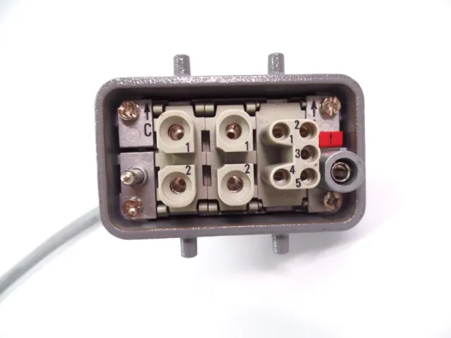 Harting ILME rectangulaire avec divers connecteurs dans le boîtier/câble U08X01/U07X05 3
