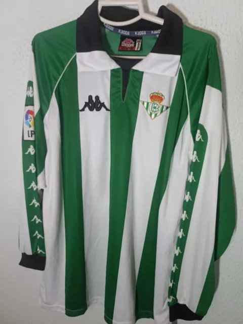 Real Betis Match Worn Deceased Márquez Camiseta Futbol Football Shirt XL