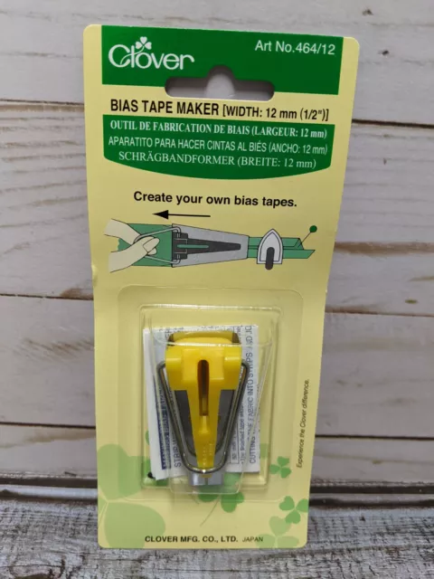Clover 1/2" Bias Tape Maker