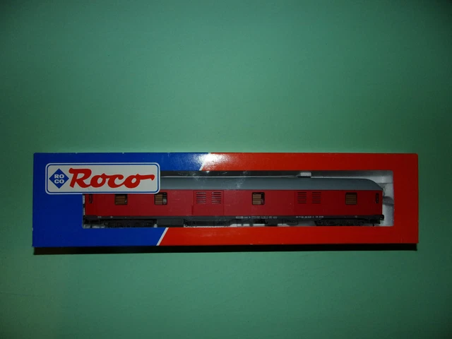 ROCO FOURGON À bagages 782 blanc/gris DB 44787 NEUF EUR 56,00