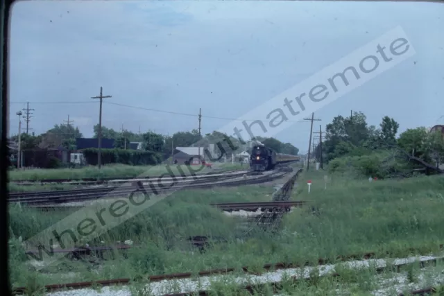 Orig. Slide Chesapeake & Ohio RR C&O 614 4-8-4 Locomotive State Line ILL 6-14-81