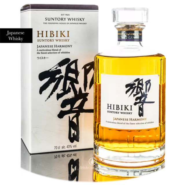 Hibiki Harmony Japanese Whisky 43% 0,7l Suntory Japan