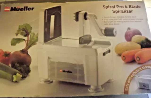 Mueller Austria Spiral Pro Spiralizzatore professionale 4 lame (in scatola)
