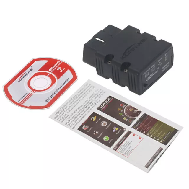 OBD Mini  Car Code Reader Auto Diagnostic Scanners KONNWEI KW902 Black UK