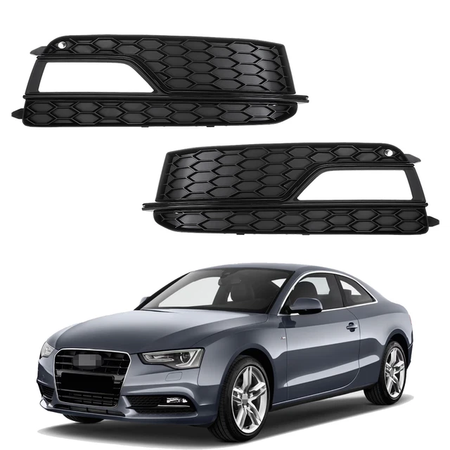 Front Bumper Lower Center Grille Insert For 2013-2017 Audi A5 S-line & S5 – Direct Fit, Taiwan Made
