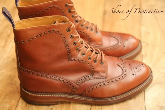 ALFRED SARGENT TAN Brown Leather Derby Brogue Boots Men s UK 11 US 12 EU 45 129.00 PicClick UK