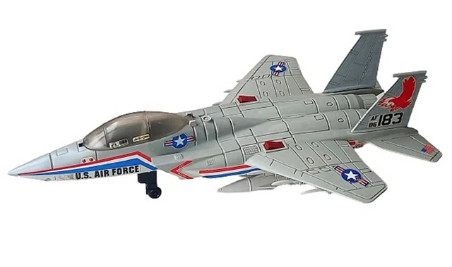 Avion ERTL Force One F-15 EAGLE 1989 – Jouet Ancien échelle 1:4, Collection