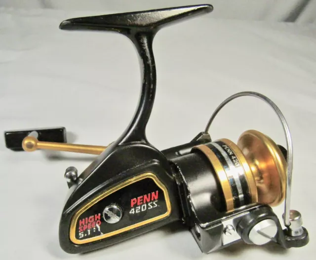 PENN 420SS ULTRALIGHT Skirted Spool Spinning Reel Made in U.S.A. $9.99 -  PicClick