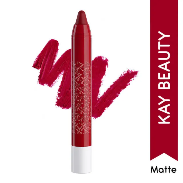 Kay beauty Matteinee Mate Lèvre Crayon Rouge à Lèvres, Autographe Ombre 1.8gm