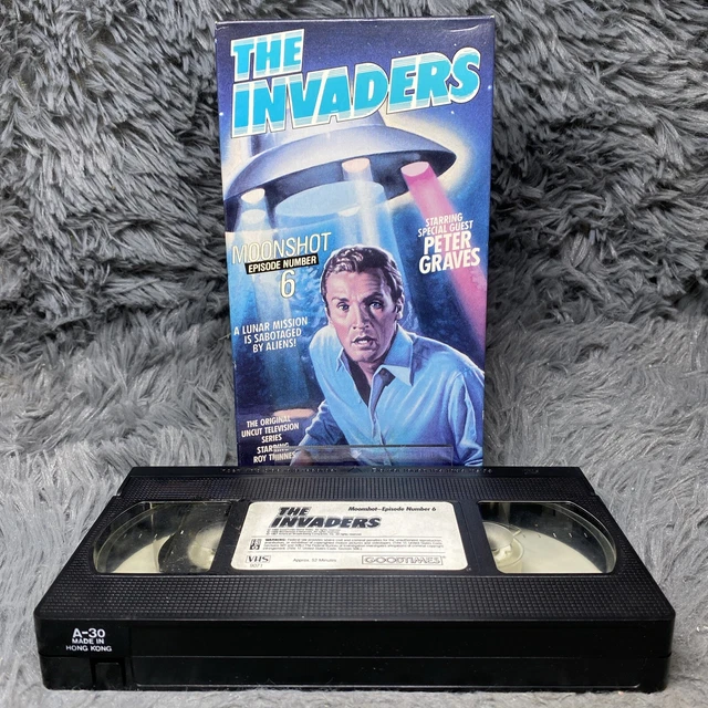 Moon Shot Invaders THE INVADERS: MOONSHOT Episode 6 VHS Tape 1988 Worldvision Home Video ...