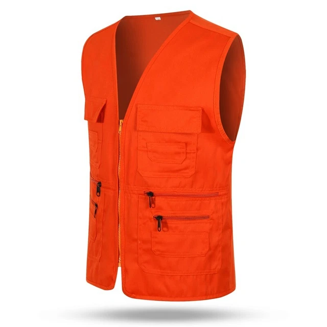 Gilet Borsa Uomini Viaggiatori Regista Gilet Fotografia Multi Asciugatura Rapida