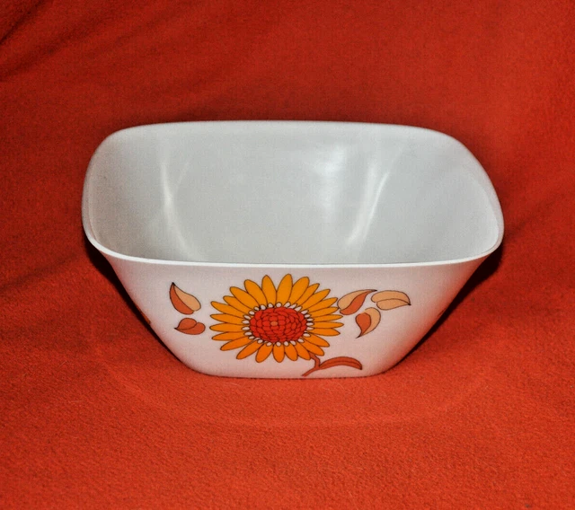 Lot De 2 Gobelets Vintage Téfal France - Motif Fleurs - Années 70 - Camping, Pique-nique