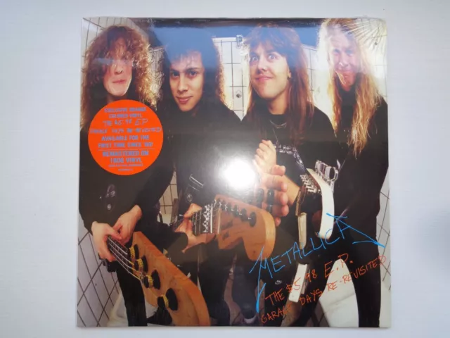 Metallica - $ 5,98 Ep Garage Days Überarbeitetes Orange Vinyl... Selten! Neuwertig! Versiegelt!