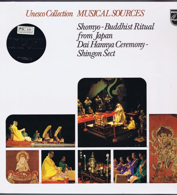 Shomyo LP SHOMYO-BUDDHIST RITUAL From Japan Musical Sources Unesco EUR 15,00 ...