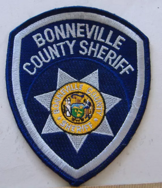 Bonneville   Sheriff  County    Idaho    Fabric   Patch