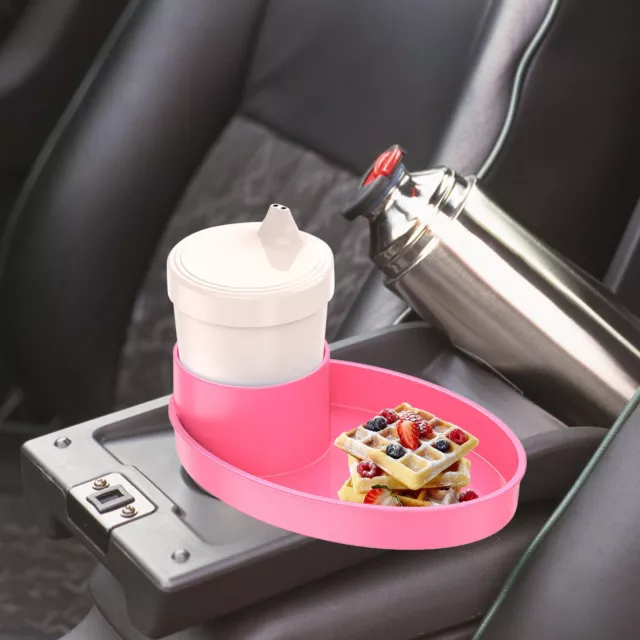 Car Seat Cup Holder Tray , Cup Snack Tray Snack Storage for Most Car Seats
