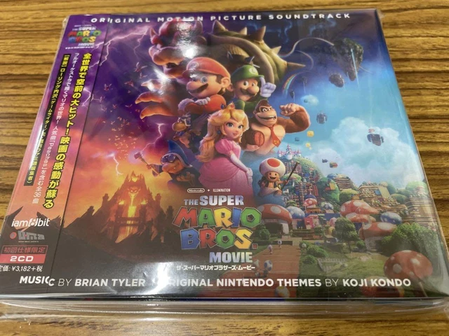 6WT THE SUPER MARIO BROS. MOVIE ORIGINAL MOTION PICTURE SOUNDTRACK JAPAN 2  CD