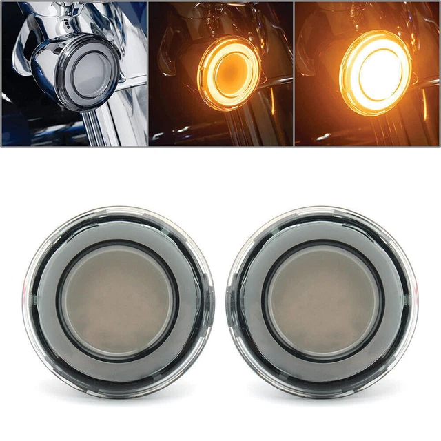 2'' 1157 LED Blinker Für Harley Dyna Softail Sportster Street
