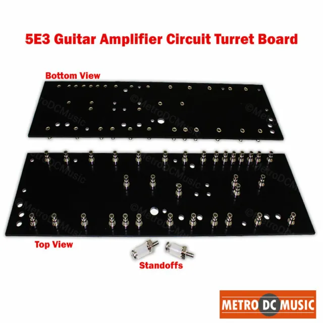 5E3 Amplifier Circuit Turret Board for Fender Tweed Deluxe Amp DIY Tag NEW