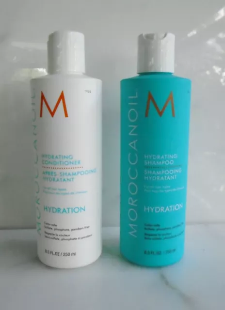 Moroccanoil Hydration Shampoo And Conditioner 8.5 Fl oz DUO