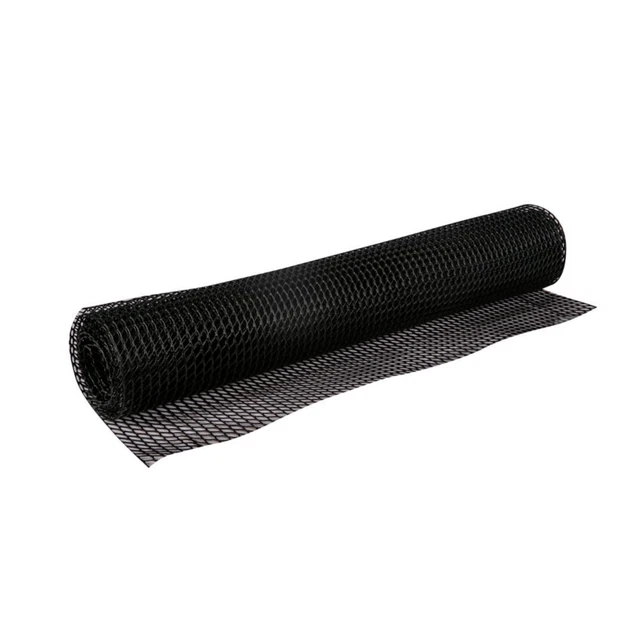 San Jamar UL5105 Ultraliner Black 2&apos; x 10&apos; Shelf Liner
