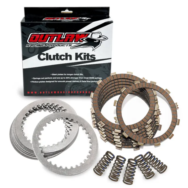 Outlaw Racing ORC117 Complete Clutch Kit KTM 250 EXC 2004 400 EXC 2000-2001