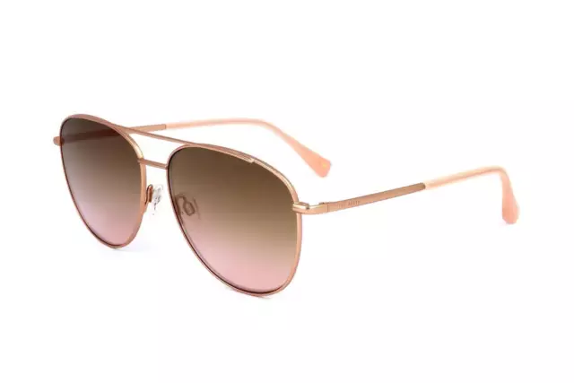 Lunettes de Soleil Ted Baker TB1524 402 BRUSHED ROSE GOLD 59/14/145 Femme