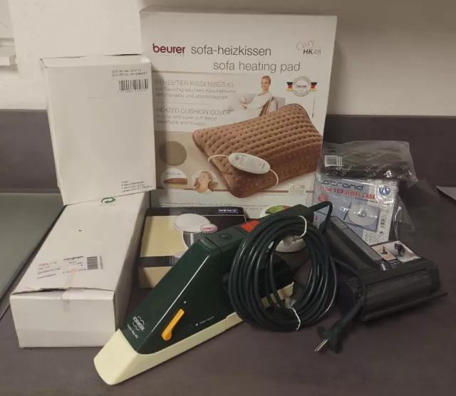 Beurer Sofa-Heizkissen ~ Mischpaket 02 ~ Vorwerk Polsterboy 410 ~ Wetterstation