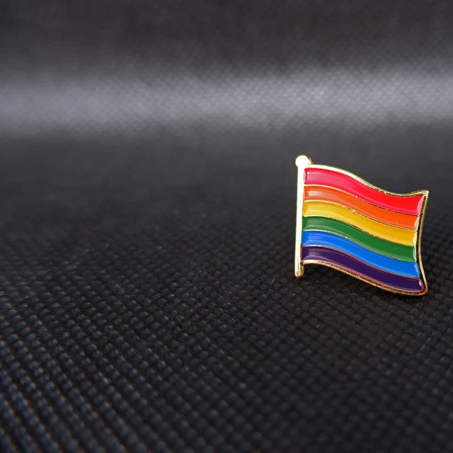 Rainbow Pride Cat Enamel Pin Brooch In LGBT - Foto 8