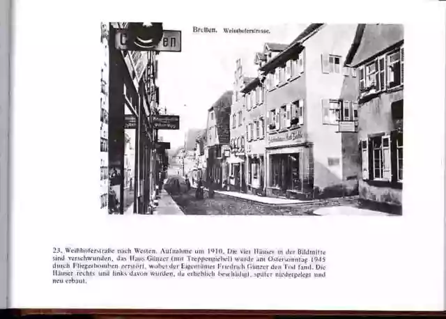 Bretten in alten Ansichten - Alte Photos von Stadt und Bevölkerung 2