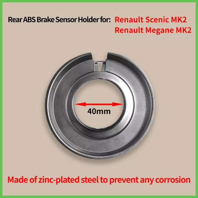 FÜR RENAULT MEGANE Scenic Mk2 Mk Ii Abs Halter Halterung Platte Sensor  Hinten De EUR 42,69 - PicClick DE