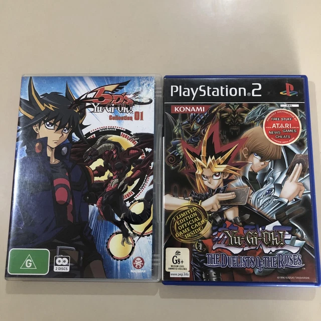 Yu-Gi-Oh! PS2 & DVD Bundle [PAL] (Duelist of the roses & 5Ds 01)