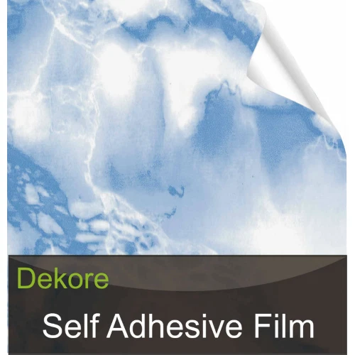 Oracal Film – Meuble à Carreaux Bleu Blanc – 45 Cm X 200 Cm