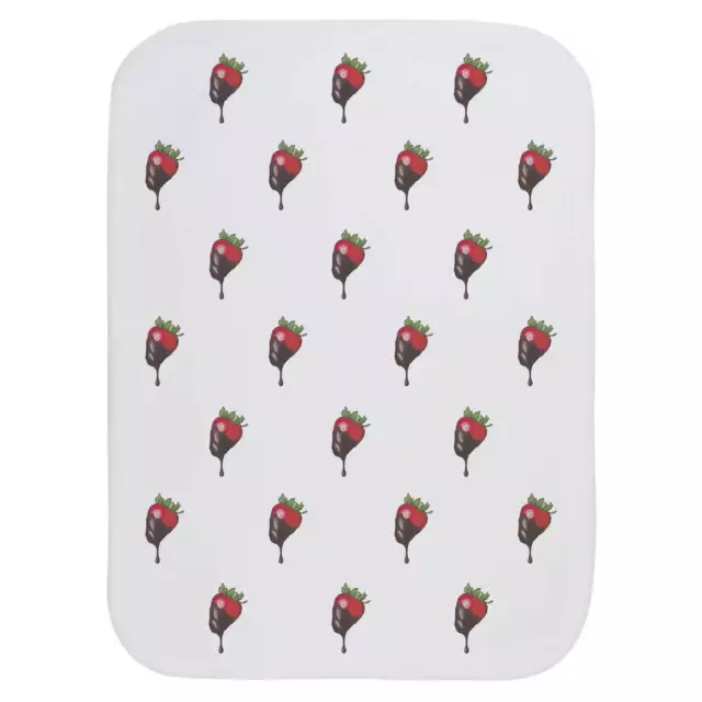 'Chocolate Dipped Strawberry' Baby Burp / Wash Cloth (BC00026155)