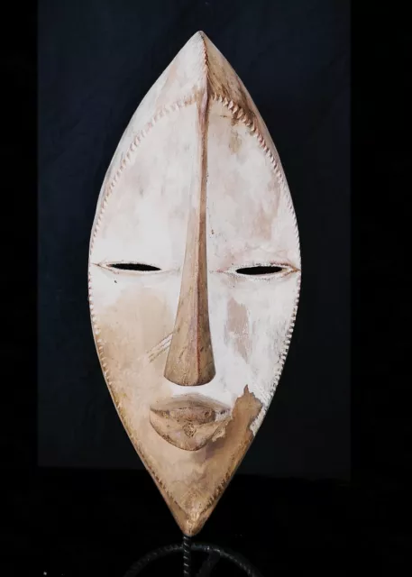 Old Tribal Lwalwa  Mask    --- Congo