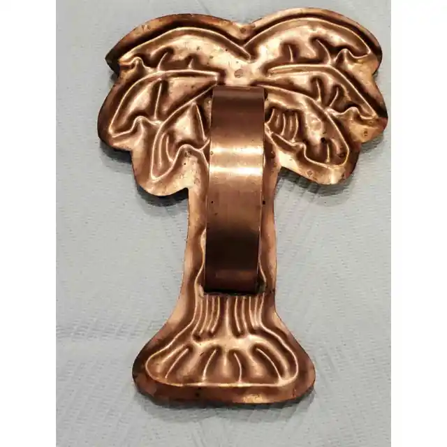 Collectable Solid Copper Large Palm Tree Cookie Cutter