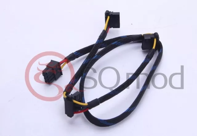 5Pcs Modular Cable Modular Cord For Sama Power Supply 450 8-Pin--3*4-Pin