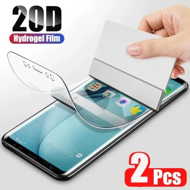 For Samsung Galaxy S24 S23 S22 S21 Ultra S10 Plus Hydrogel FILM Screen Protector