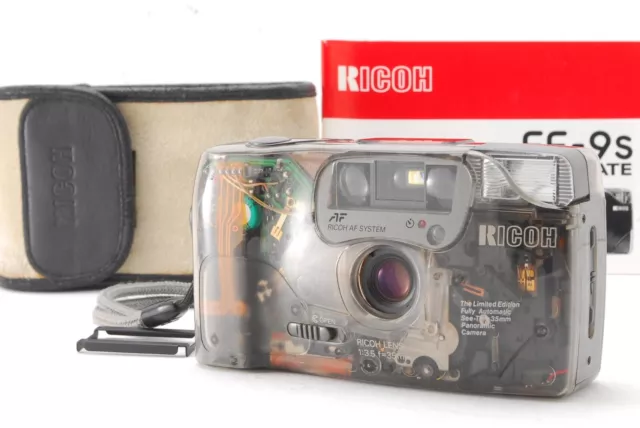 [NEAR MINT w/Case] RICOH FF-9 SD FF9SD LIMITED Skeleton 35mm Film Camera JAPAN