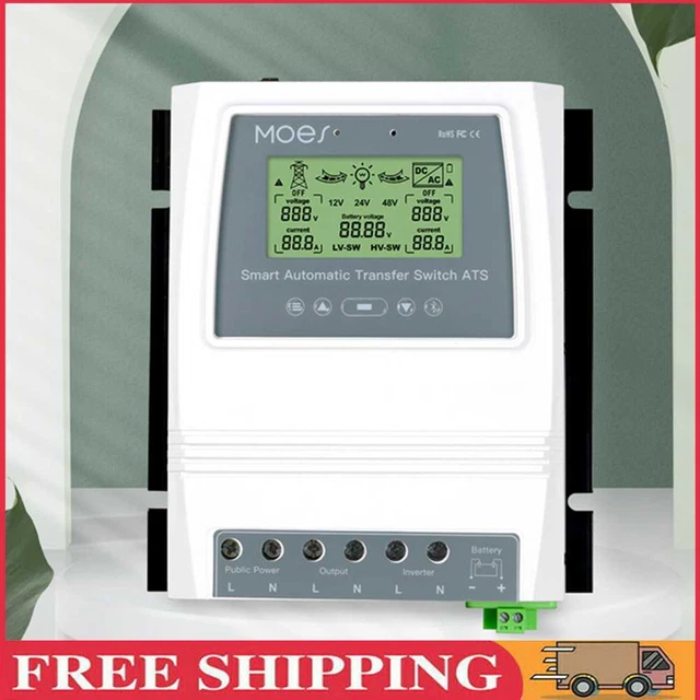 LCD ATS Switcher APP Control Manual Dual Power Transformer for Public Power Grid