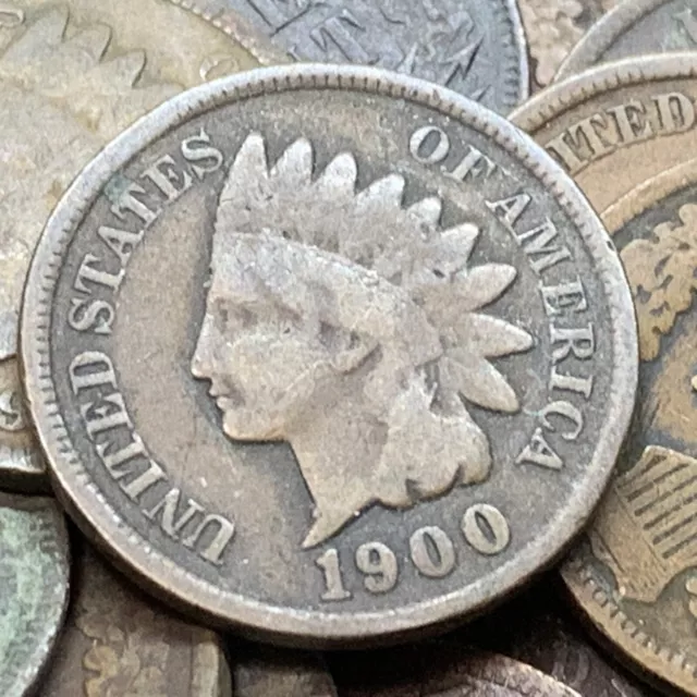 Indian Head Cent 1 Penny Copper Coin  Buy 3 Get 1 Free