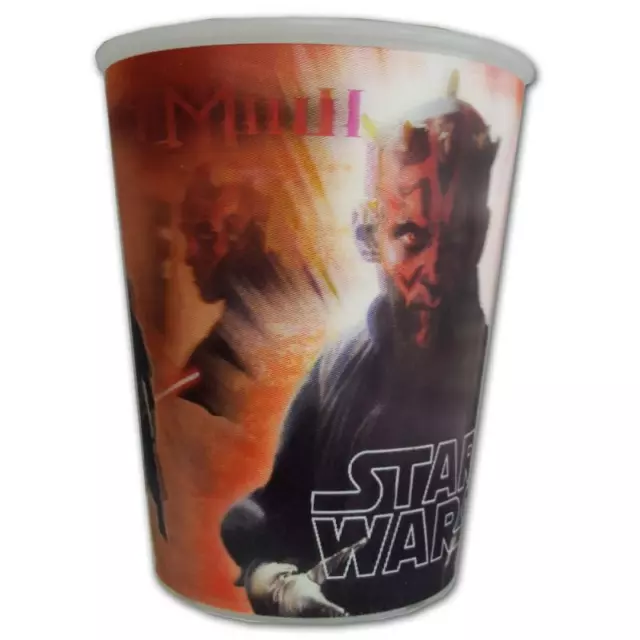 Star Wars Episode I Darth Maul 3D Lentikular Wackelbild Plastik Becher Trinkglas